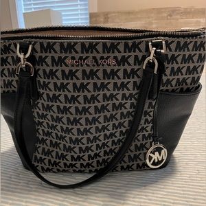 MK blue tote